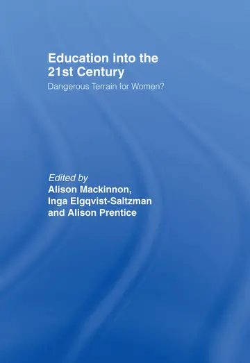 Cover of Education into the Twenty-First Century