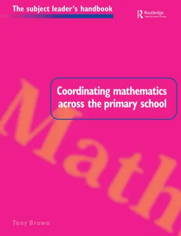 Cover of Coordinating Mathematics Across the Primary School