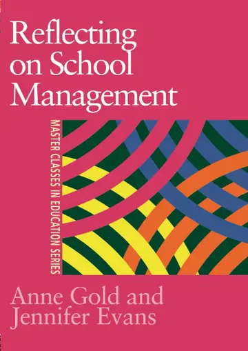 Cover of Reflecting on School Management