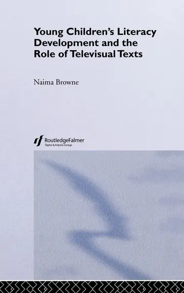 Cover of Young Children's Literacy Development and the Role of Televisual Texts
