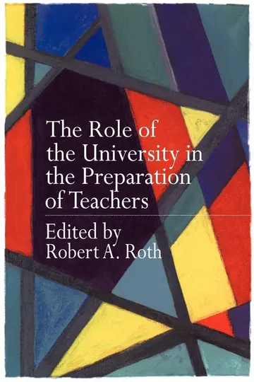 Cover of The Role of the University in the Preparation of Teachers