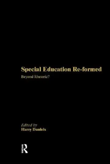 Cover of Special Education Reformed