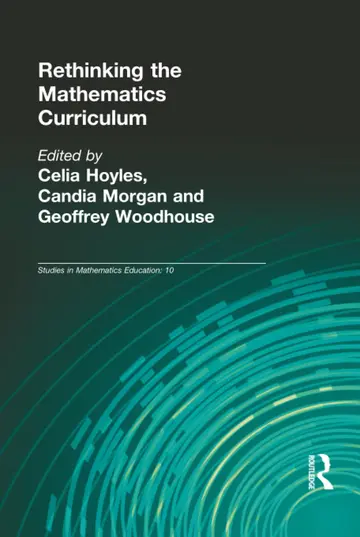 Cover of Rethinking the Mathematics Curriculum