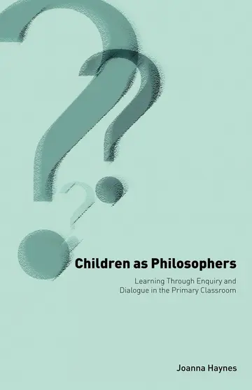 Cover of Children as Philosophers
