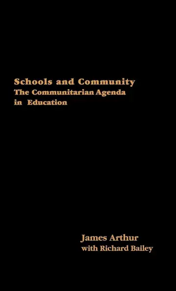 Cover of Schools and Community