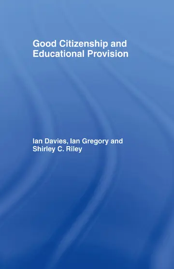 Cover of Good Citizenship and Educational Provision