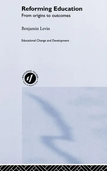 Cover of Reforming Education