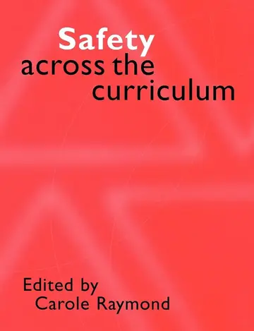 Cover of Safety Across the Curriculum