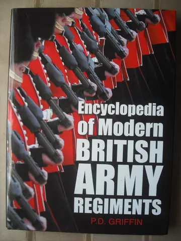 Cover of Encyclopedia of Modern British Army Regiments