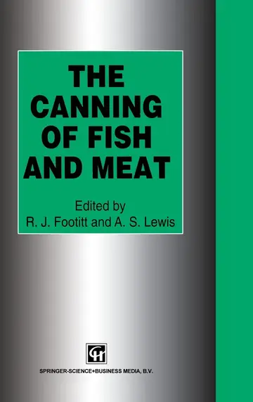 Cover of The Canning of Fish and Meat
