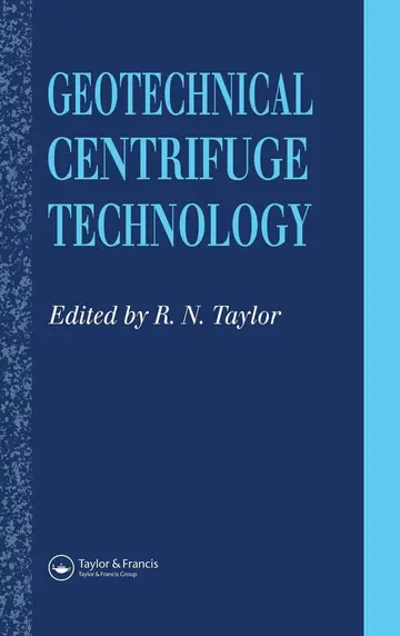 Cover of Geotechnical Centrifuge Technology