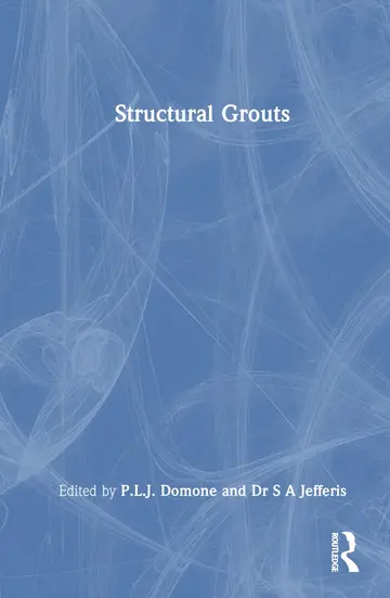 Cover of Structural Grouts