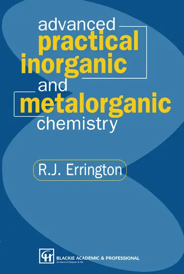 Cover of Advanced Practical Inorganic and Metalorganic Chemistry