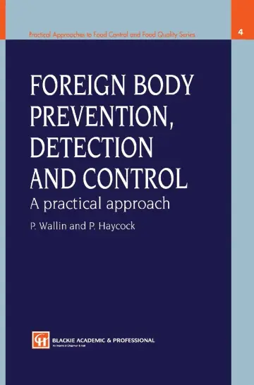 Cover of Foreign Body Prevention, Detection and Control