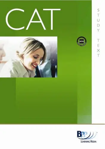Cover of CAT - 1 Recording Financial Transactions (INT)