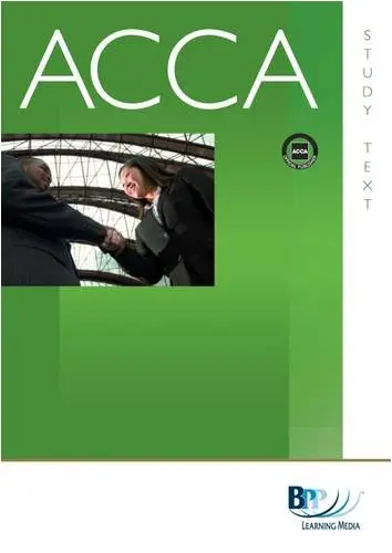 Cover of ACCA - F4 Corporate and Business Law (ENG)