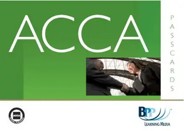 Cover of ACCA F5 Performance Management ACCA - F5 Performance Management