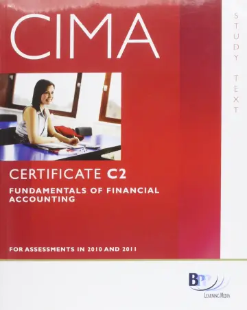 Cover of CIMA - C02 Fundamentals of Financial Accounting