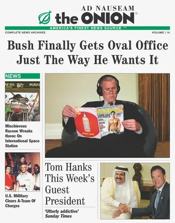 Cover of The Onion Volume 16