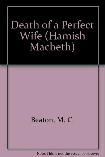Cover of Death of a Perfect Wife