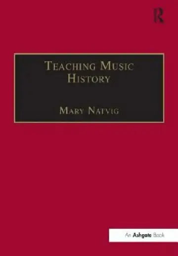 Cover of Teaching Music History