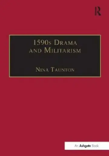 Cover of 1590s Drama and Militarism