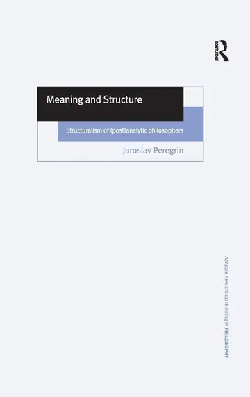 Cover of Meaning and Structure