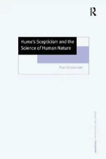 Cover of Hume's Scepticism and the Science of Human Nature
