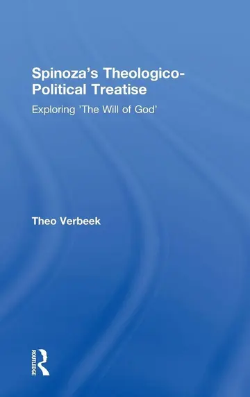 Cover of Spinoza's Theologico-Political Treatise