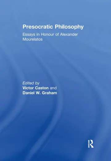 Cover of Presocratic Philosophy