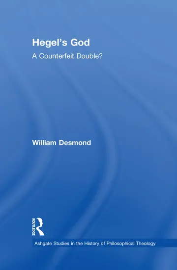 Cover of Hegel's God