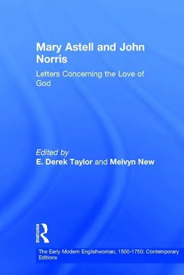 Cover of Mary Astell and John Norris