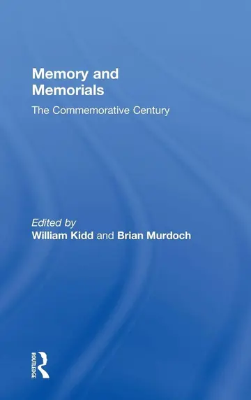 Cover of Memory and Memorials
