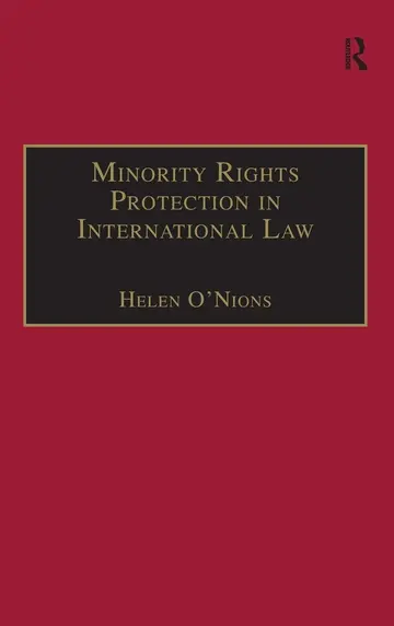 Cover of Minority Rights Protection in International Law