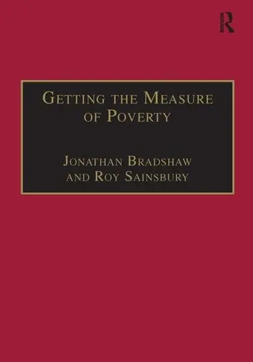 Cover of Getting the Measure of Poverty