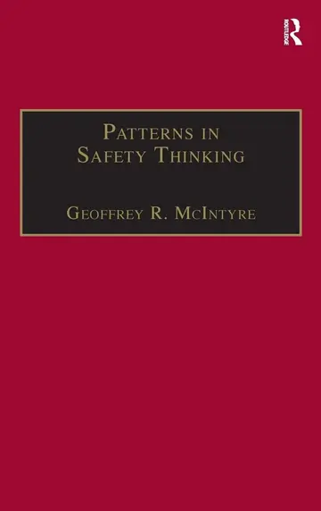Cover of Patterns in Safety Thinking