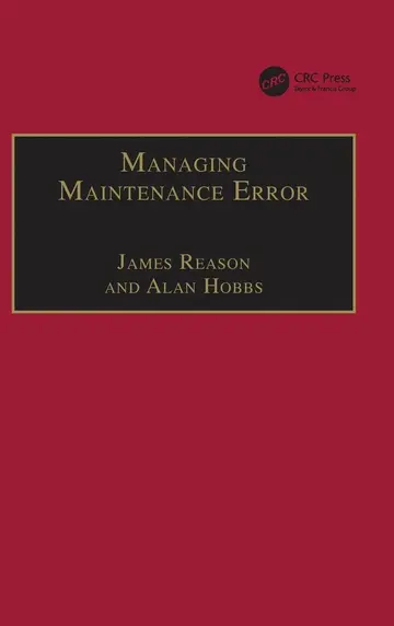 Cover of Managing Maintenance Error