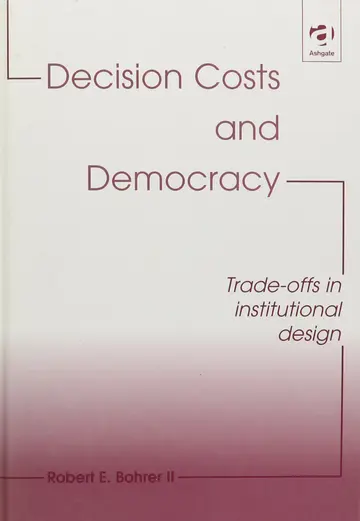 Cover of Decision Costs and Democracy