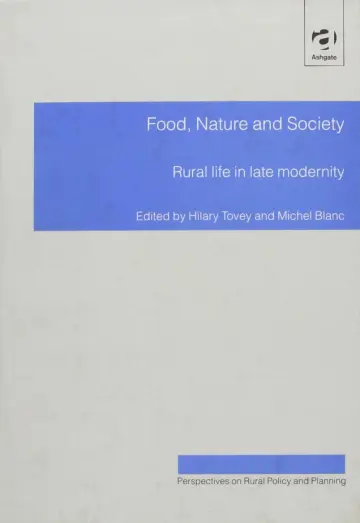 Cover of Food Nature and Society