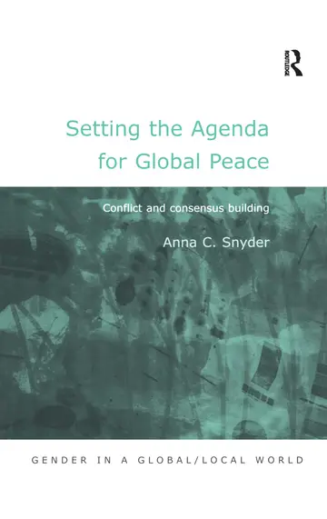 Cover of Setting the Agenda for Global Peace