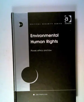Cover of Environmental Human Rights