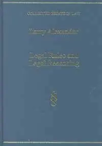 Cover of Legal Rules and Legal Reasoning