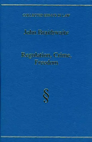 Cover of Regulation, Crime and Freedom