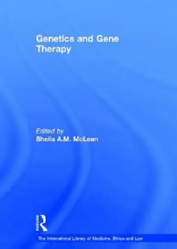 Cover of Genetics and Gene Therapy