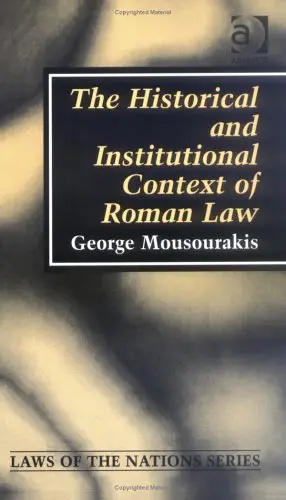 Cover of Roman Law and the Origins of the Civil Law Tradition