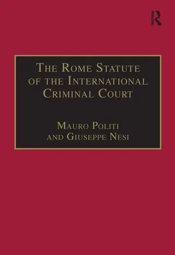 Cover of The Rome Statute of the International Criminal Court