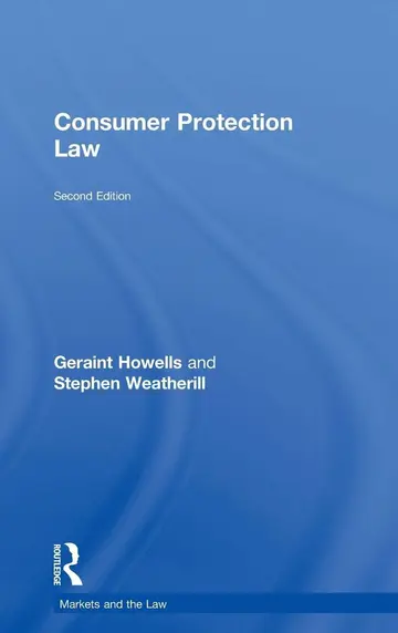 Cover of Consumer Protection Law