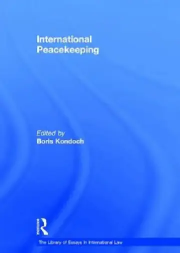 Cover of International Peacekeeping