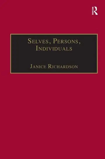 Cover of Selves, Persons, Individuals