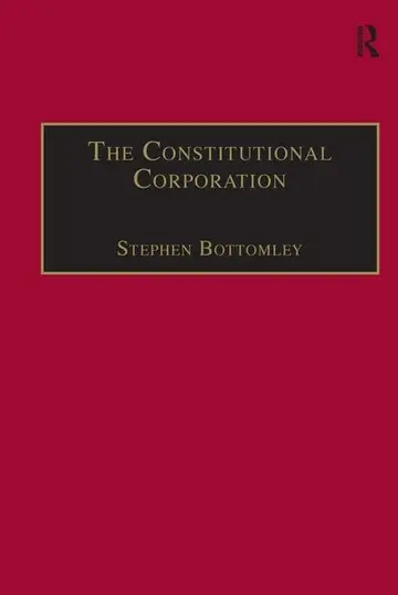 Cover of The Constitutional Corporation